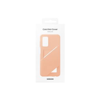 Coque souple ultra fine avec porte-carte intégrée Samsung pour Galaxy A23 5G Pêche