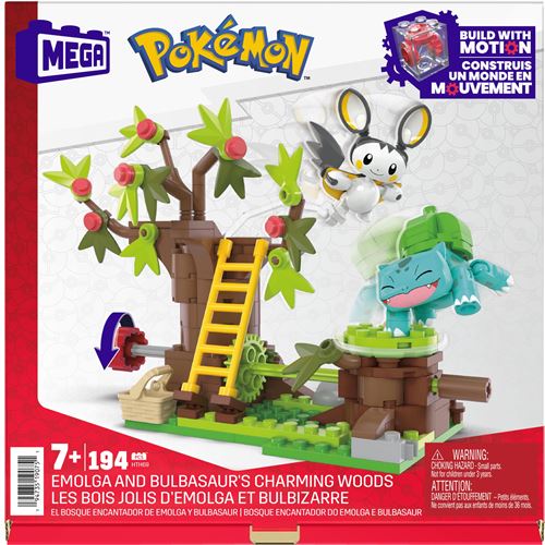 MEGA - Pokemon - Coffret Les Bois Jolis d''Emolga et Bulbizarre