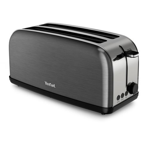 Grille pain Tefal deux longues fentes TL520810 Equinox 1400 W Noir État correct - Tefal reconditionné disponible sur Fnac
