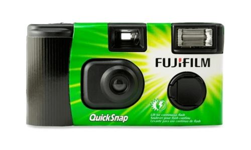 Appareil photo jetable Fujifilm QuickSnap Fashion 27 poses Noir