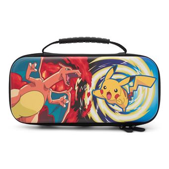 Boîtier de protection PowerA pour Switch ou Switch Lite Pokémon Vortex Pikachu contre Dracaufeu