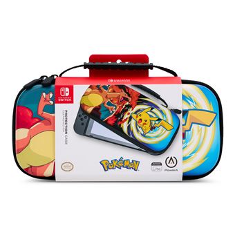 Boîtier de protection PowerA pour Switch ou Switch Lite Pokémon Vortex Pikachu contre Dracaufeu