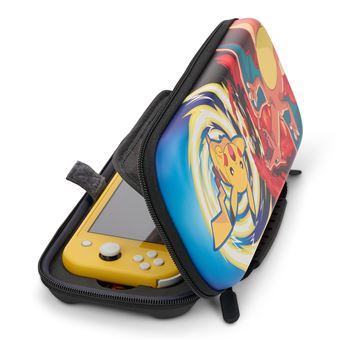 Boîtier de protection PowerA pour Switch ou Switch Lite Pokémon Vortex Pikachu contre Dracaufeu