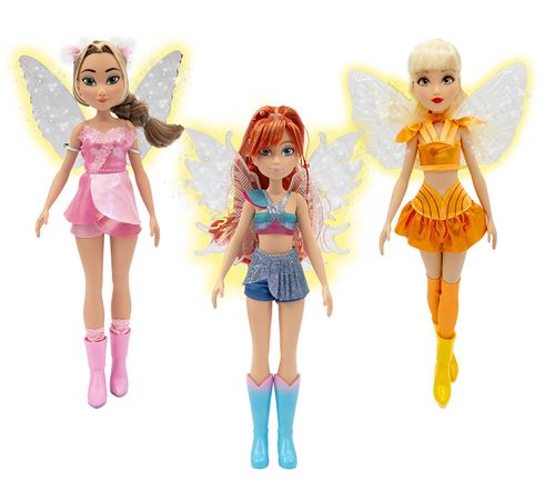 Giochi Preziosi Multicolore Winx Poupee 26 Cm Ailes Lumineuses - Assortiment