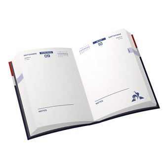 Cahier de texte 2023 2024 Journalier 12 x 17 cm EDITIONS HAMELIN : le cahier  de texte coloris aléatoire à Prix Carrefour