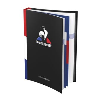 Agenda journalier Hamelin Le coq sportif 2022 2023 12 x 17 cm Modèle aléatoire