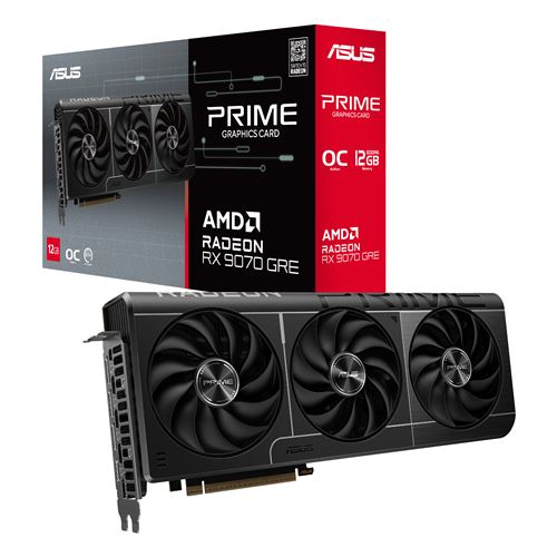 Carte Graphique ASUS Radeon RX 9070 GRE 12GB GDDR6 OC PCIe 5.0 - vue 4