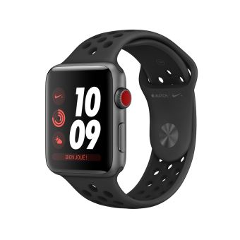 Apple Watch Series 3 Nike GPS Cellular 42 mm Bo tier en