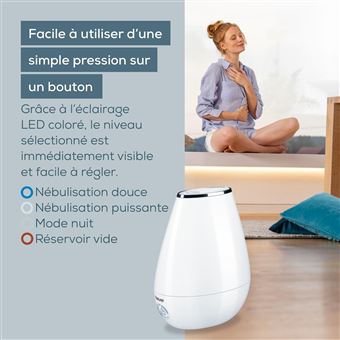 Humidificateur d'air Beurer LB 37 20 W Blanc