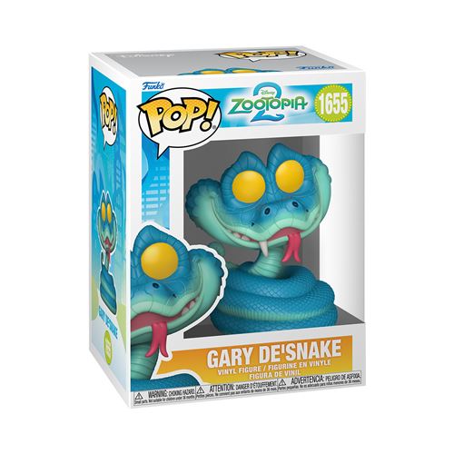 Zootopie 2 Figurine POP! Gary De'Snake 9 cm - vue 2