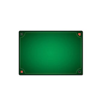 Tapis Cartes Wogamat 60 x 40 cm Vert