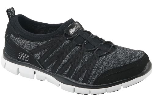 Chaussures de sport Skechers Gratis 22602-BKW Gris