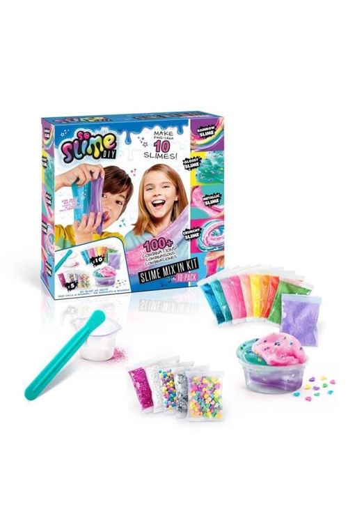 Pack de 10 Slimes So slime diy Cana Toys Mix'in Kit