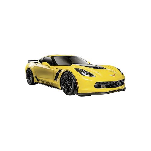 Modèle réduit de voiture de Collection : Chevrolet Corvette Z06 jaune - Echelle 1:24 Maisto