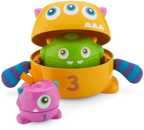 Formes à empiler Fisher Price Mes monstres gigognes