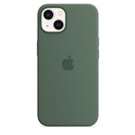 Coque en silicone avec MagSafe pour iPhone 13 Eucalyptus