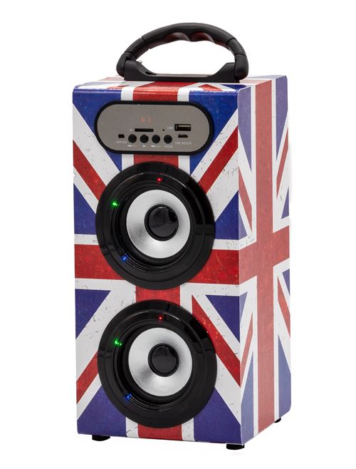 Mini Tour Enceinte Teknofun Bluetooth UK Grunge