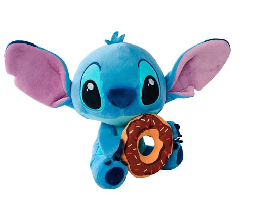 Simba Multicolore Peluche Disney Stitch Avec Donut 25 Cm