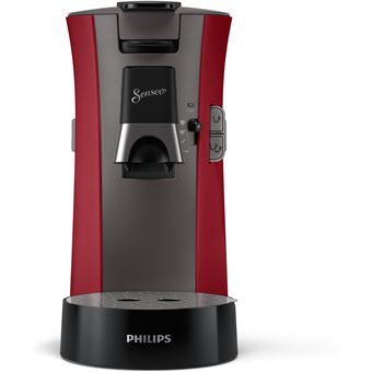 Cafetière à dosette Philips Senseo® Select CSA240/91 1450 W Rouge intense et gris cachemire