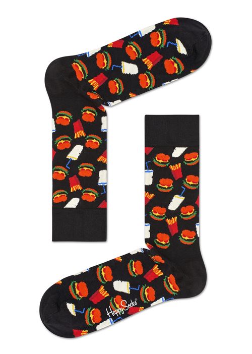 Chaussettes hautes Happy Socks Hamburger Taille 41-46