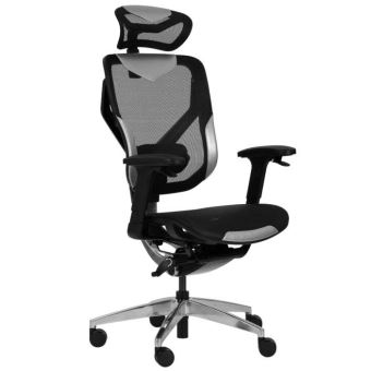 Fauteuil Gaming REKT RGo Max Noir et Argent