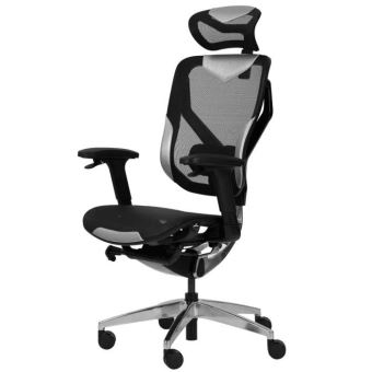 Fauteuil Gaming REKT RGo Max Noir et Argent