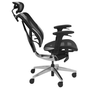 Fauteuil Gaming REKT RGo Max Noir et Argent