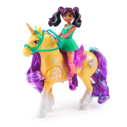 Unicorn academy - l'ecole des licornes - licorne leaf + poupée ava multicolore Spin Master | La Redoute Unicorn academy - l'ecole des licornes - licorne leaf + poupée ava multicolore Spin Master | La Redoute