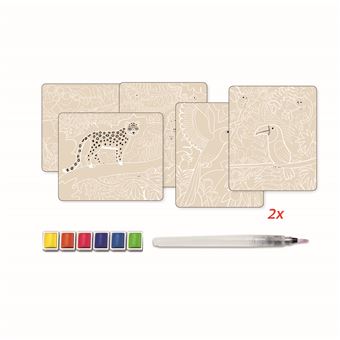 Kit créatif Au Sycomore Artissimo Aquarelle Jungle