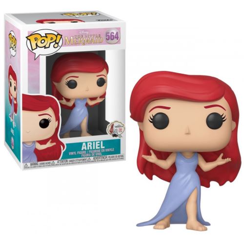 Figurine Funko Pop Disney La Petite Sirène Ariel avec la robe violette
