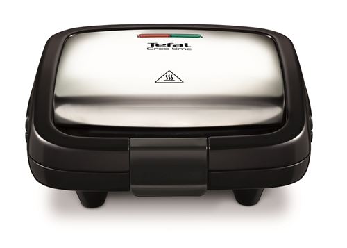 Tefal Croc Time SM193D34 - Tostiapparaat - 700 W - zwart/roestvrij staal