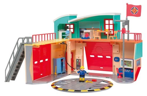 Caserne Sam le Pompier Pontypandy Smoby avec 1 figurine Jouet pour enfant à partir de - vue 3