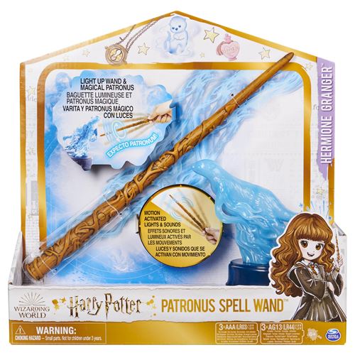 Baguette magique Harry Potter Collector Patronus Hermione Wizarding World