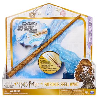 Baguette magique Harry Potter Collector Patronus Hermione
