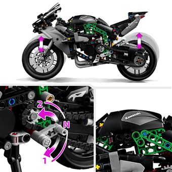 LEGO® Technic 42170 La moto Kawasaki Ninja H2R - Lego