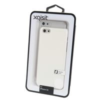 Double Pack Coques Xqisit Transparent et Blanc pour iPhone 5C
