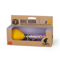 FISCHER Klaxon trompe de vélo, chromé, argent - Avertisseur sonore