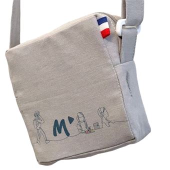 Sacoche pour conteuse d'histoire Merlin Beige - 1