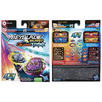 Figurine Beyblade Burst QuadStrike Dual Pack Modèle aléatoire