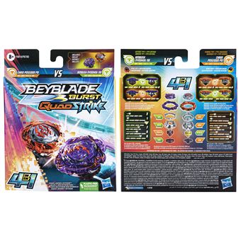 Figurine Beyblade Burst QuadStrike Dual Pack Modèle aléatoire