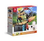 Pack Nintendo Switch Ring Fit Adventure Edition Limitée Rouge et Bleu Néon