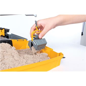 Pâte à modeler Kinetic Sand Mallette de Construction