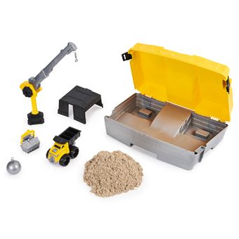 Pâte à modeler Kinetic Sand Mallette de Construction