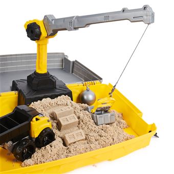 Pâte à modeler Kinetic Sand Mallette de Construction