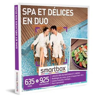 E-COFFRET SmartBox Week-end gourmand et spa, Top Prix