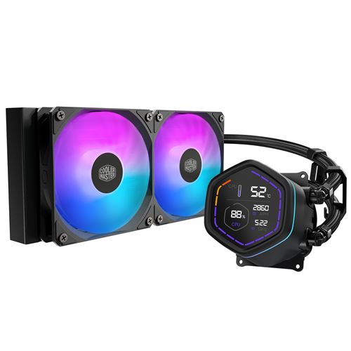 Refroidisseur liquide AIO COOLER MASTER ML Core Nex Digital 240 ARGB 240mm - vue 2