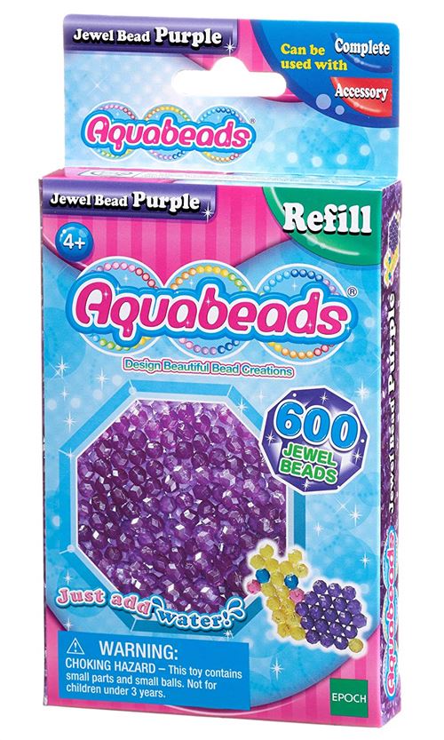 Recharge Aquabeads Perles à facettes Violet