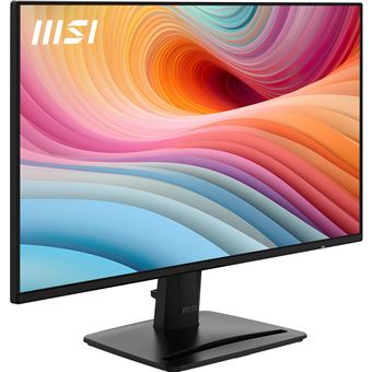 MSI PRO MP242A E2 - Écran LED - 24" (23.8" visualisable) - 1920 x 1080 Full HD (1080p) @ 120 Hz - IPS - 300 cd/m² - 1500:1 - 1 ms - HDMI, VGA, DisplayPort - haut-parleurs