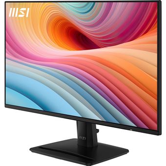 MSI PRO MP242A E2 - Écran LED - 24" (23.8" visualisable) - 1920 x 1080 Full HD (1080p) @ 120 Hz - IPS - 300 cd/m² - 1500:1 - 1 ms - HDMI, VGA, DisplayPort - haut-parleurs