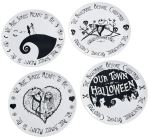 Pack de 4 assiettes Funko Nightmare Before Christmas We Are Simply Meant